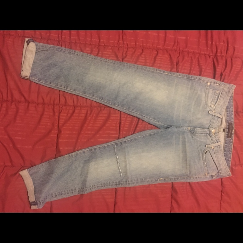 NWOT juicy couture cropped relaxed skinny 28